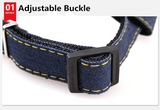 Handmade Denim Collar, Harness & Leash for your Pet - THE GOOD TINGZ