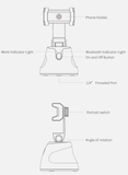 360° Face & Object Tracking Smartphone Holder - THE GOOD TINGZ