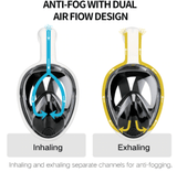 Full Face Anti Fog Scuba Diving Mask with Camera Mount - THE GOOD TINGZ