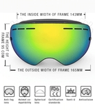Mirrored Ski Goggles with UV400 Protection - THE GOOD TINGZ