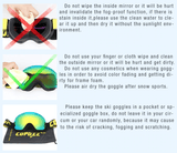 Mirrored Ski Goggles with UV400 Protection - THE GOOD TINGZ