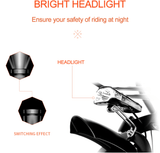 750W Folding Electric Snow Bike with Fat 20" Wheels - THE GOOD TINGZ