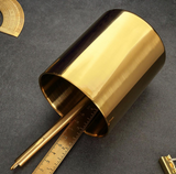 Vintage Brass Pen Holder