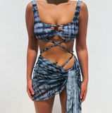 Bandeau 3-Piece Bikini Set