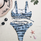 Bandeau 3-Piece Bikini Set