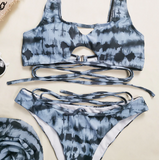 Bandeau 3-Piece Bikini Set