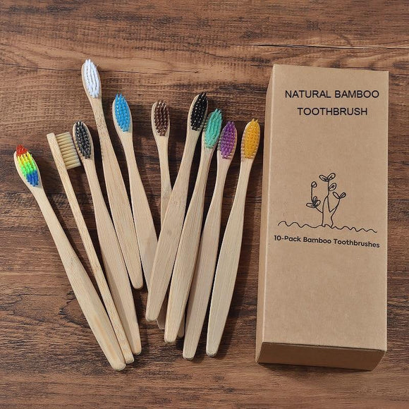 Bamboo Toothbrush Set - THE GOOD TINGZ