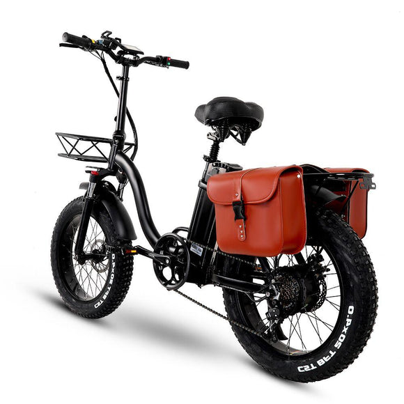 750W Folding Electric Snow Bike with Fat 20