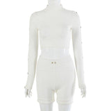 Long Sleeve Turtleneck Loungewear Set - THE GOOD TINGZ