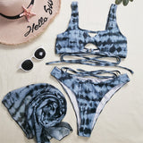 Bandeau 3-Piece Bikini Set
